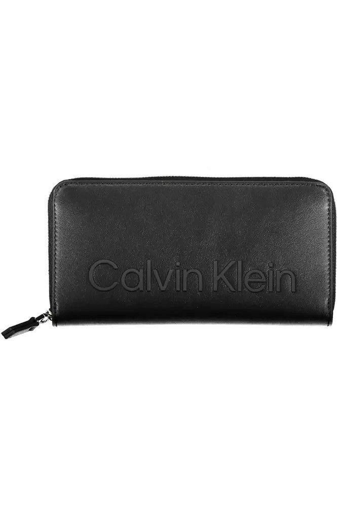 Calvin Klein Black Polyethylene Women Women's Wallet Size ONE SIZE - 1 Thumbnail