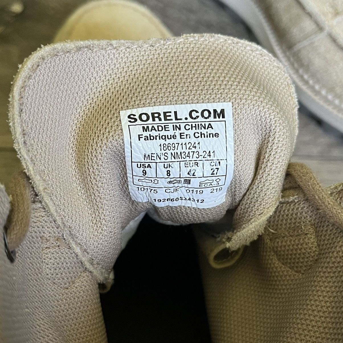 SOREL SOREL Madson Suede Oatmeal Waterproof Boots Size 9 Men’s Size US 9 / EU 42 - 7 Thumbnail