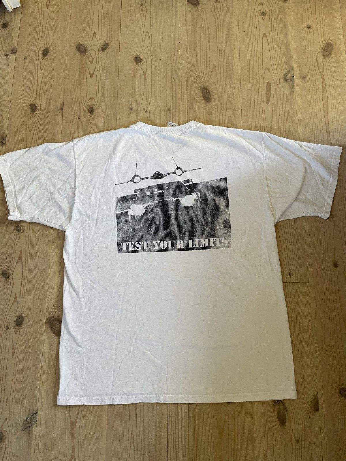 Fruit Of The Loom × Vintage USAF ”test your limits” SR-71 vintage t-shirt Size US XL / EU 56 / 4 - 2 Thumbnail