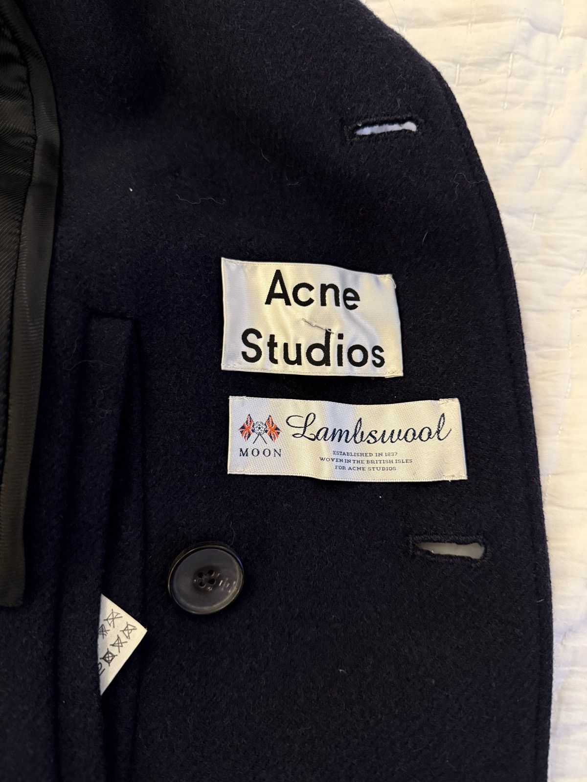 Acne Studios Acne Studios Lambswool Coat Size US M / EU 48-50 / 2 - 6 Thumbnail