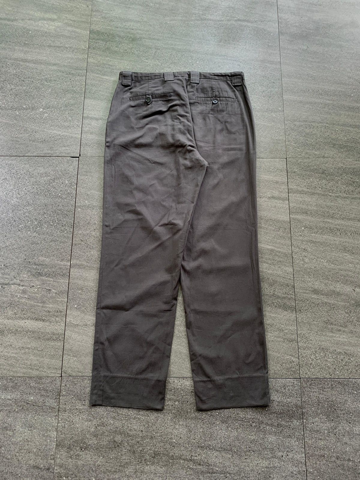 Maison Margiela Slim Trousers with Drawstrings Size US 29 - 5 Thumbnail