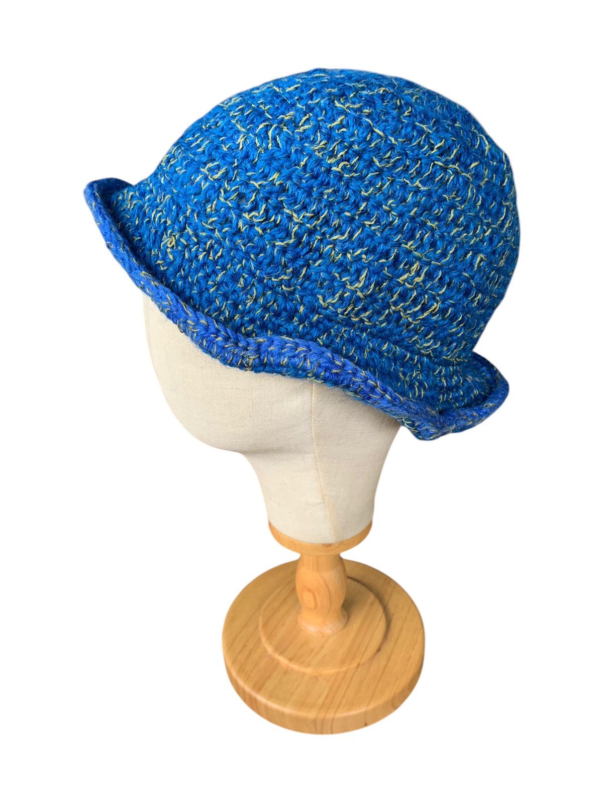 Japanese Brand × Kapital × Vintage knitted crochet bucket hats boulogne japanese beanie hats Size ONE SIZE - 6 Thumbnail