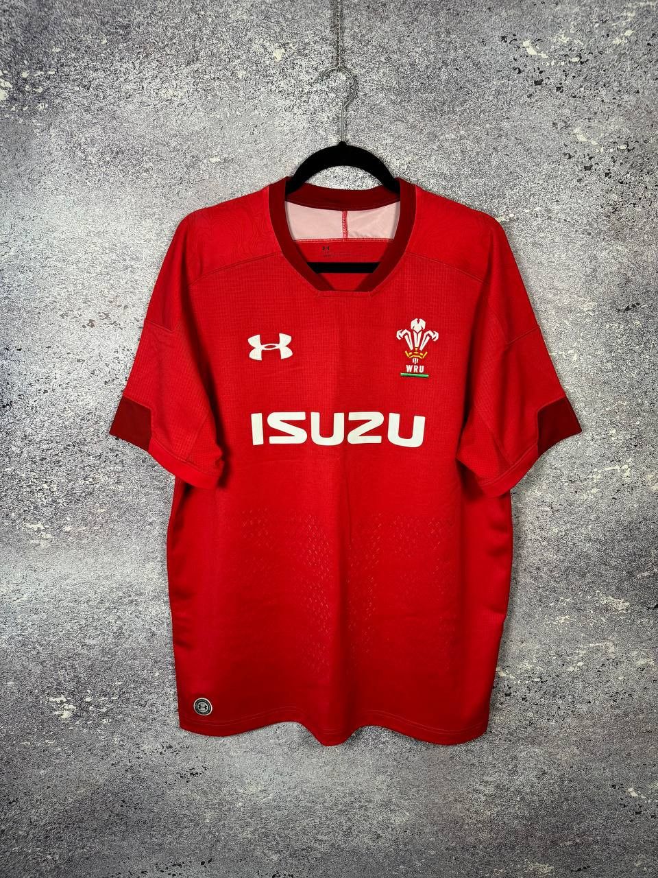 Under Armour Wales Rugby Jersey Home 2018 Under Armour Jersey Size US L / EU 52-54 / 3 - 1 Thumbnail