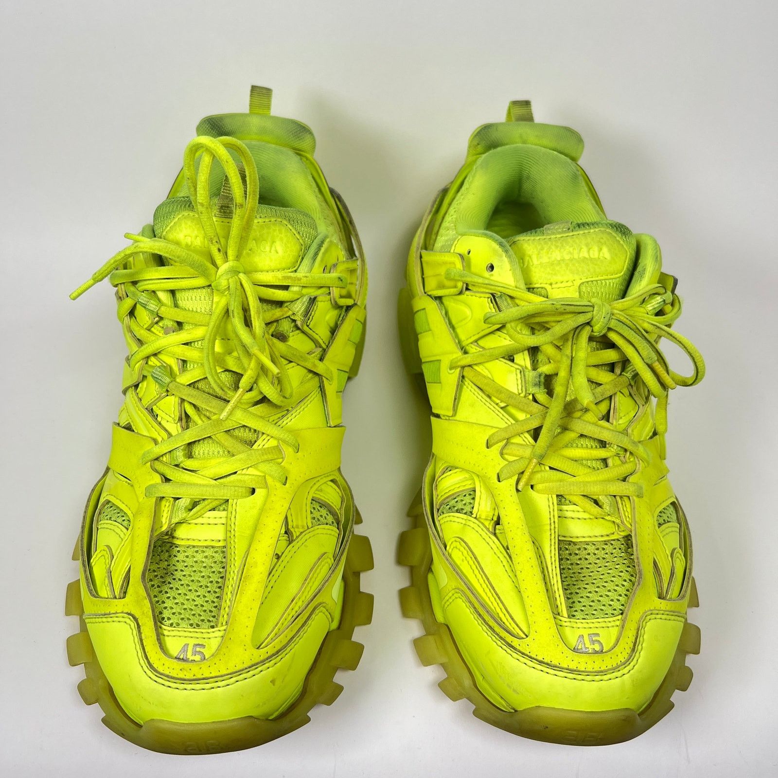 Balenciaga Balenciaga Neon Track Sneaker Size 45 Size US 12 / EU 45 - 2 Thumbnail