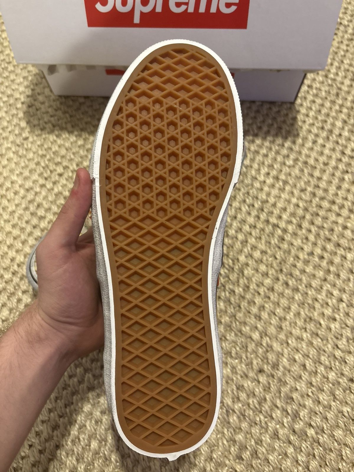 Supreme × Vans Supreme Mike Kelly Vans Era White size 9.5 Size US 9.5 / EU 42-43 - 5 Thumbnail
