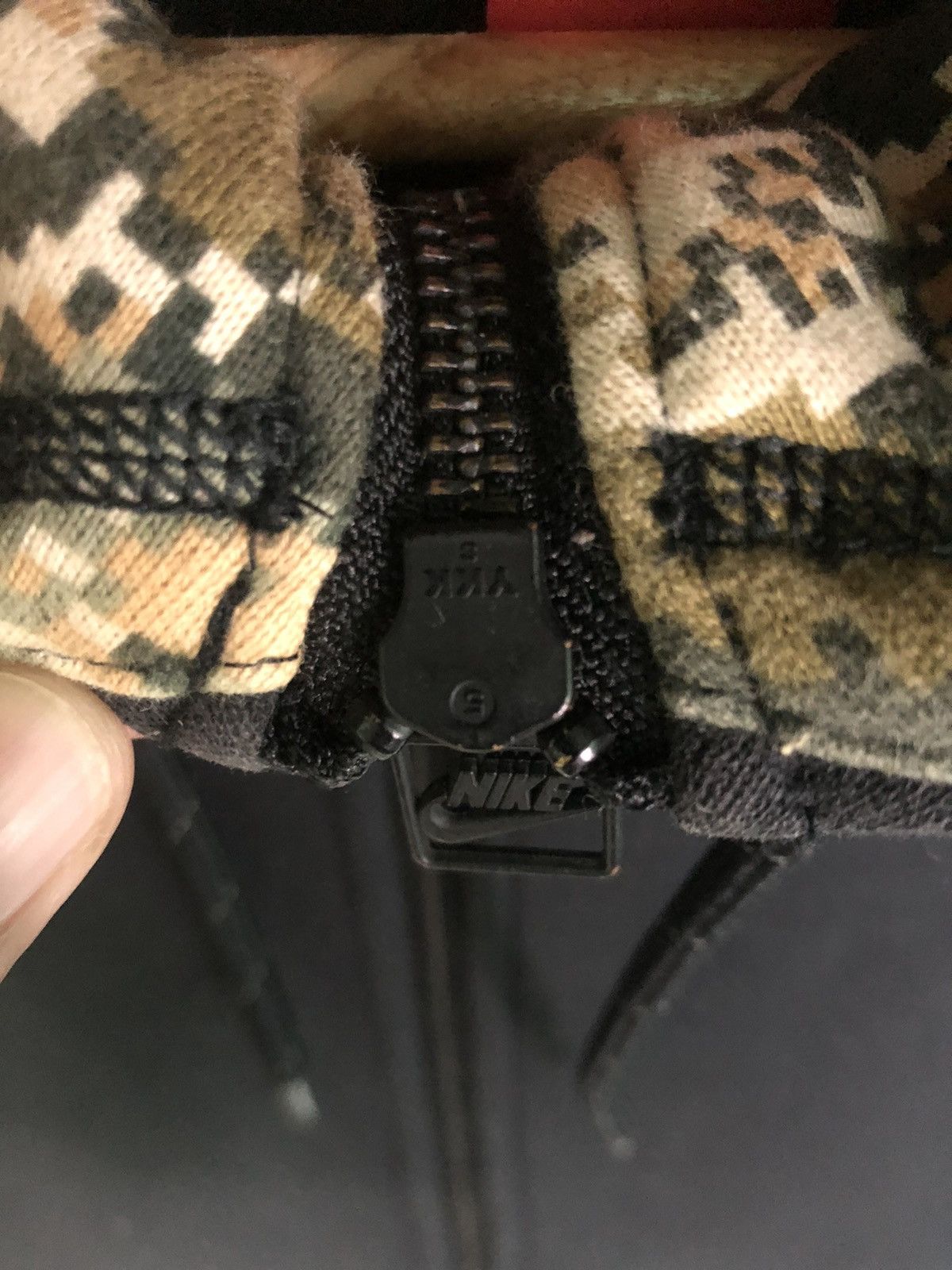 Nike Nike Hoodie Camo Zip Up Size US S / EU 44-46 / 1 - 12 Thumbnail