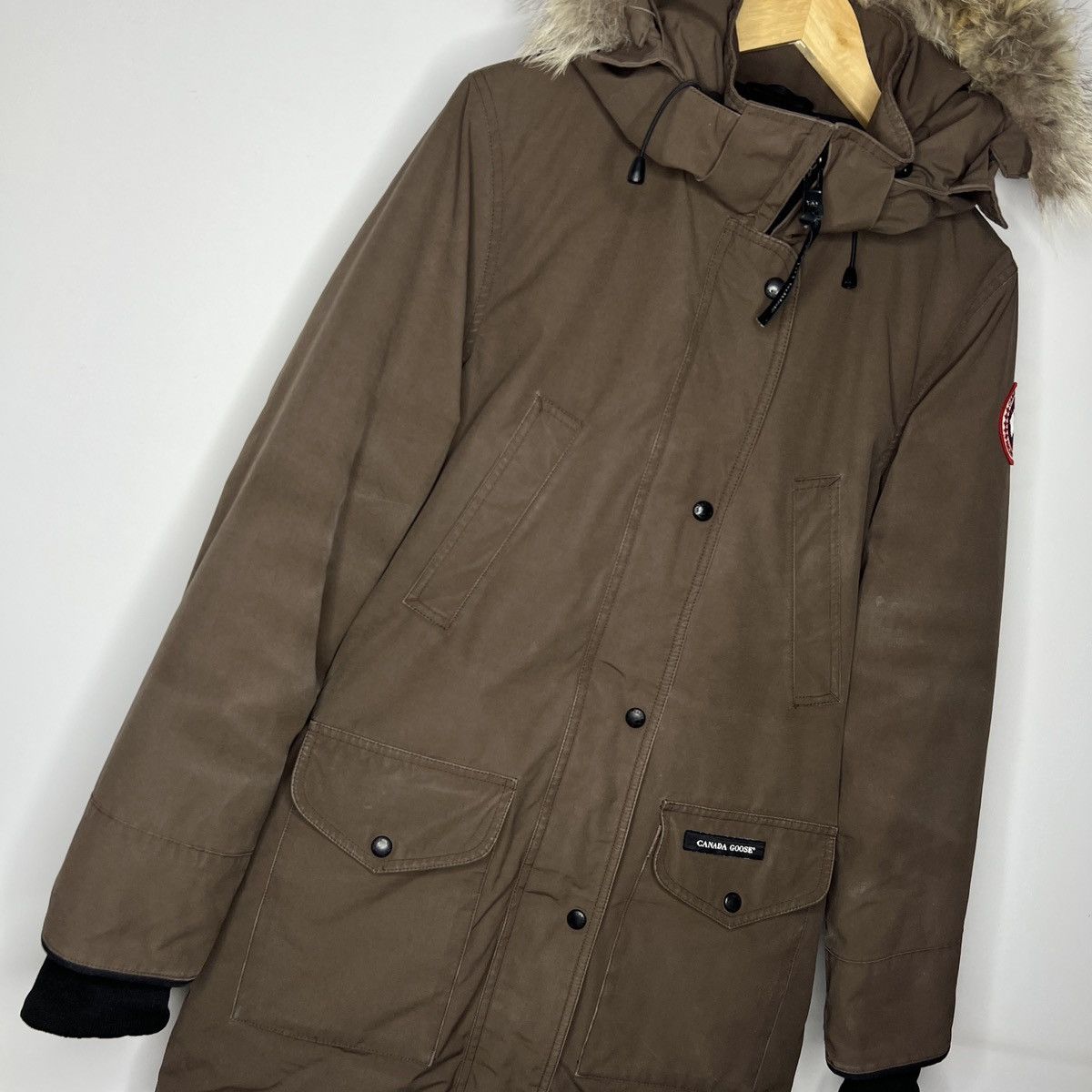 Canada Goose Canada Goose Trillium Parka winter down jacket hood Coyote Size S / US 4 / IT 40 - 3 Thumbnail