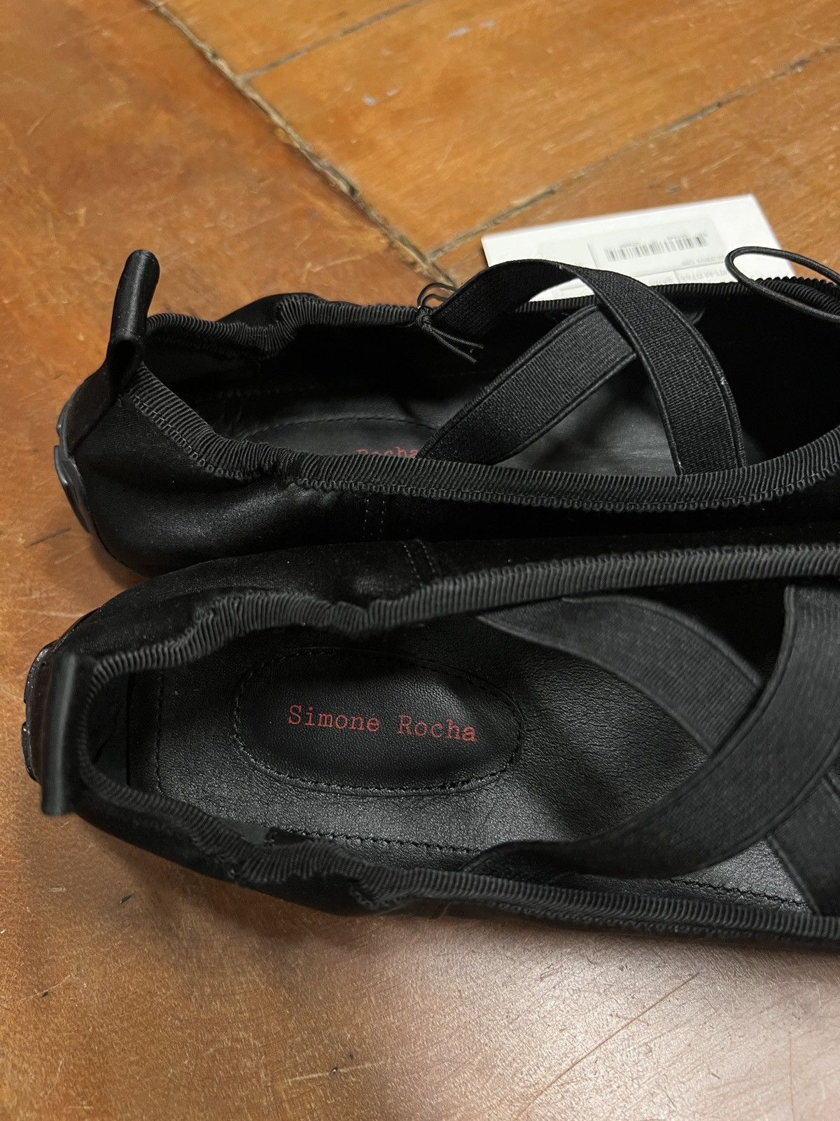 Simone Rocha SS25 Simone Rocha Satin Ballerina Grip Ballet Flats Size US 10 / EU 43 - 10 Thumbnail