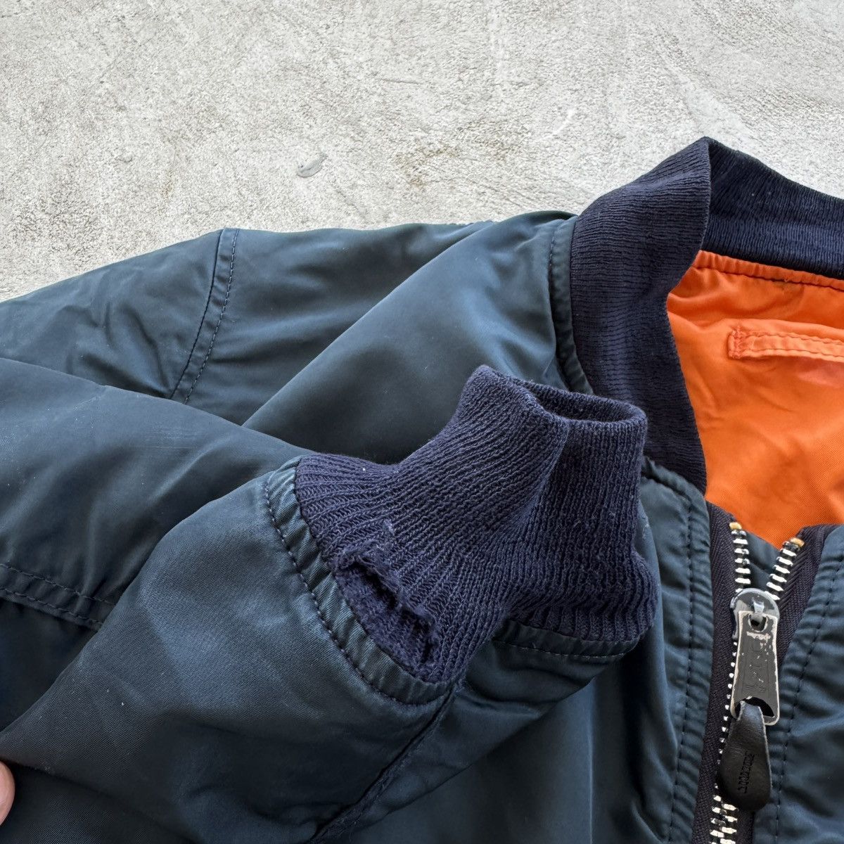 Alpha Industries 90s Alpha Industries Intermediate Baggy Bomber Jacket Y2K Size US XL / EU 56 / 4 - 9 Thumbnail