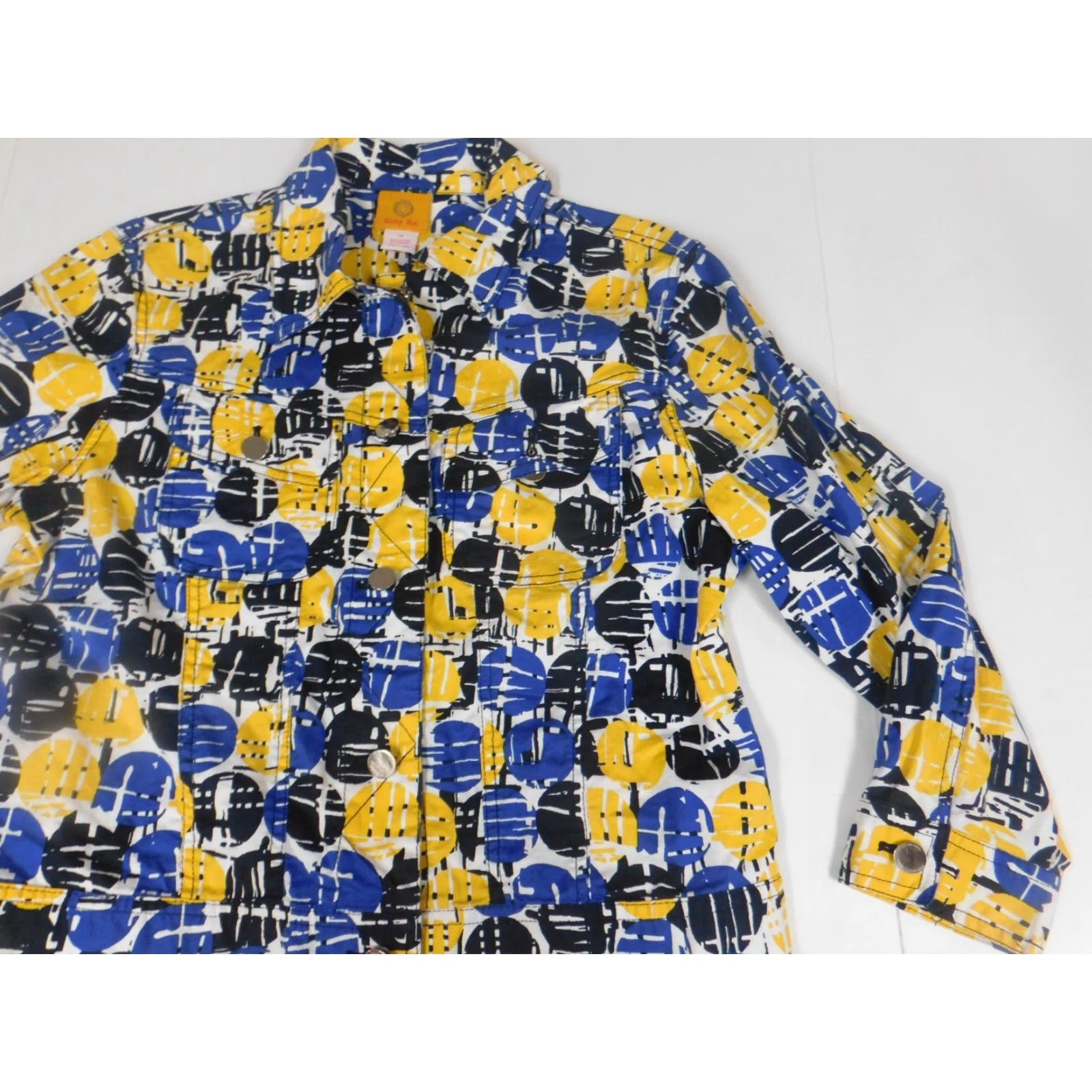 Vintage **Womens Blue Ruby Rd Jacket 10 Button Collar** User: Womens Blue Ruby Rd Jacket 10 Button Collar Size L / US 10 / IT 46 - 2 Thumbnail