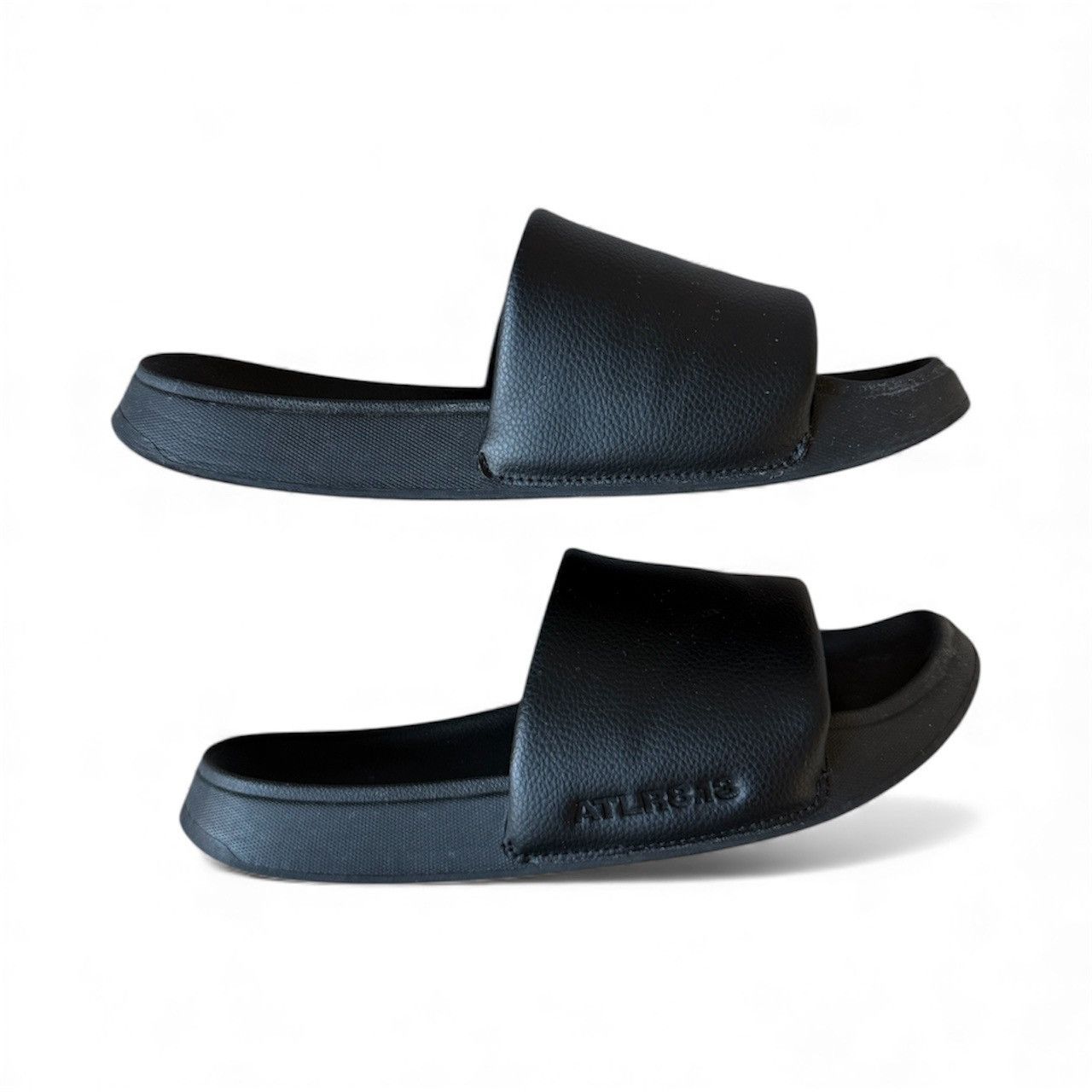 H&M H&M Mens Black Pool Slides - Size 45 Size US 10 / EU 43 - 2 Thumbnail