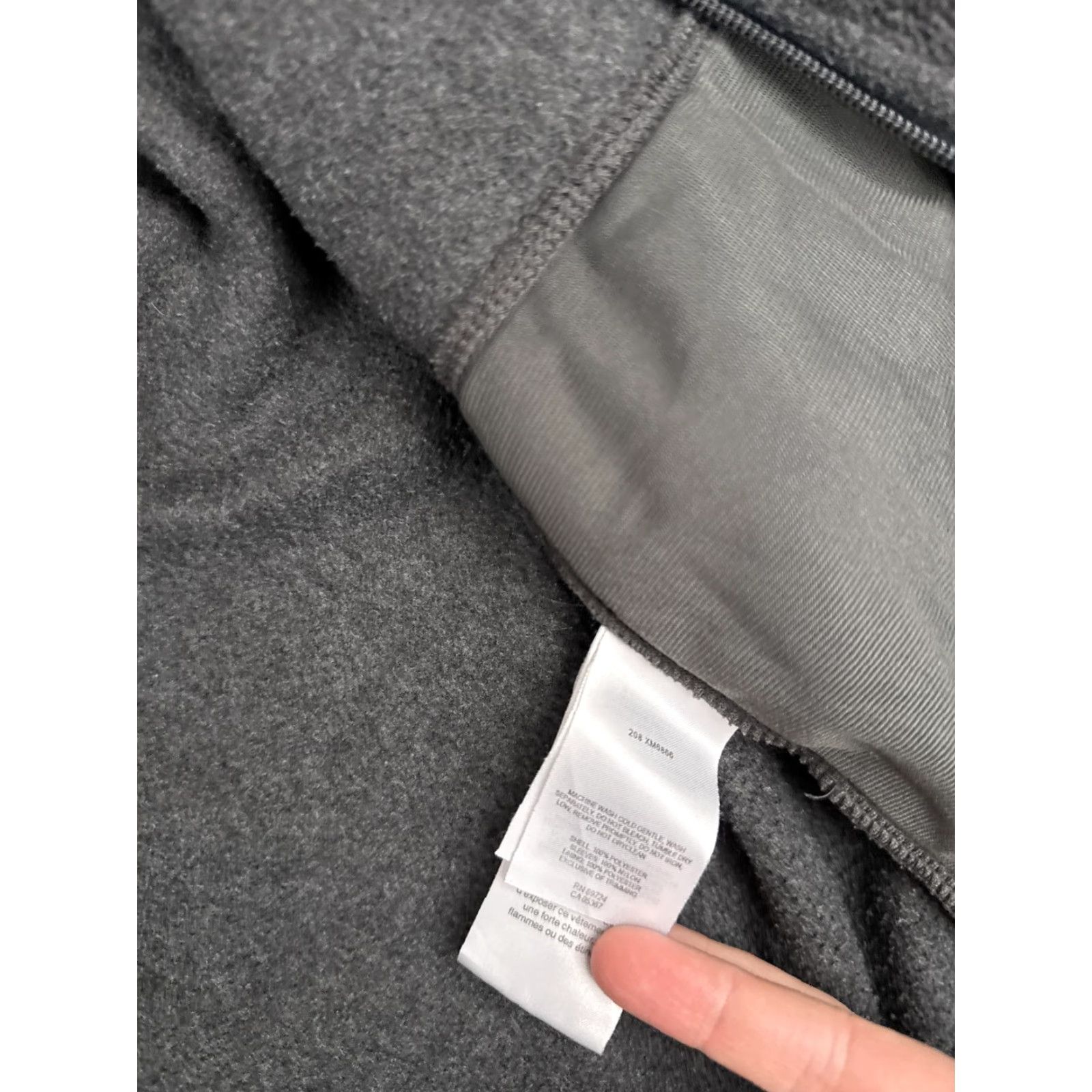 Vintage Columbia Jacket Mens M Gray Fleece Full Zip Outdoor Hiking Windbreaker Pocket Zipper Logo Embroidered Regular Fit Man Size US M / EU 48-50 / 2 - 4 Thumbnail