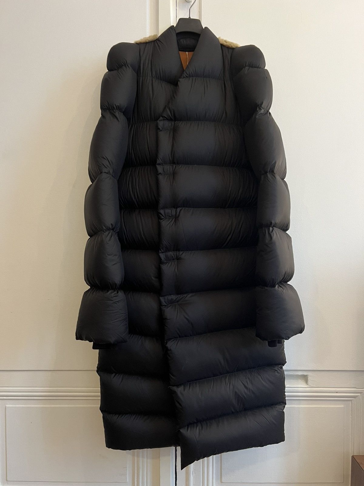 Rick Owens Rick Owens FW19 Zionic Shearling Puffer Jacket Size US M / EU 48-50 / 2 - 3 Thumbnail