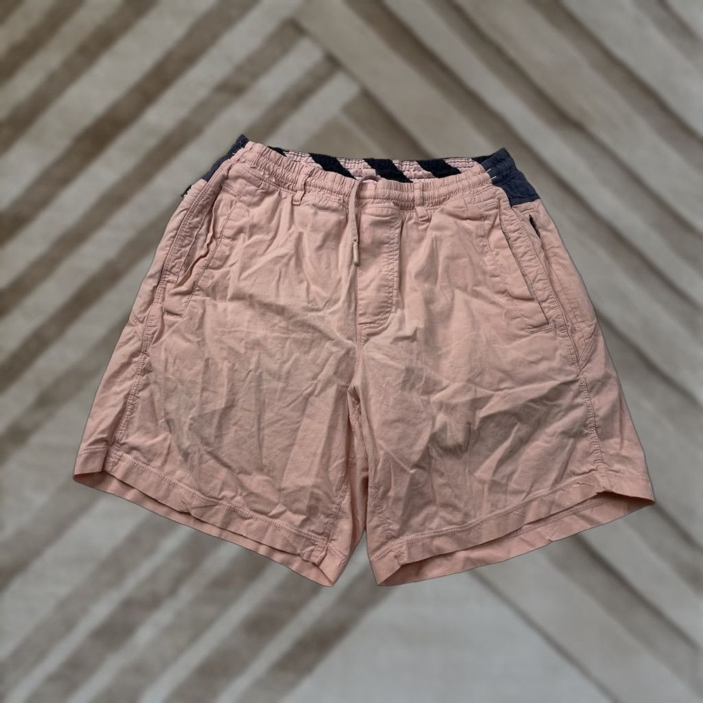 Pinko Birddogs Shorts Mens Medium 7” Lined Athletic Casual Pink Blue Size US 31 - 1 Thumbnail