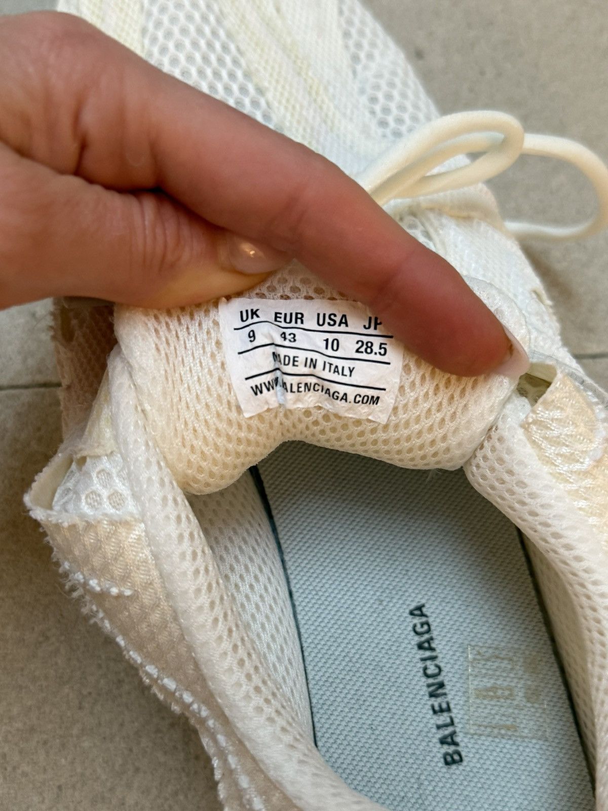 Balenciaga Balenciaga phantom sneaker white Size US 10 / EU 43 - 6 Thumbnail