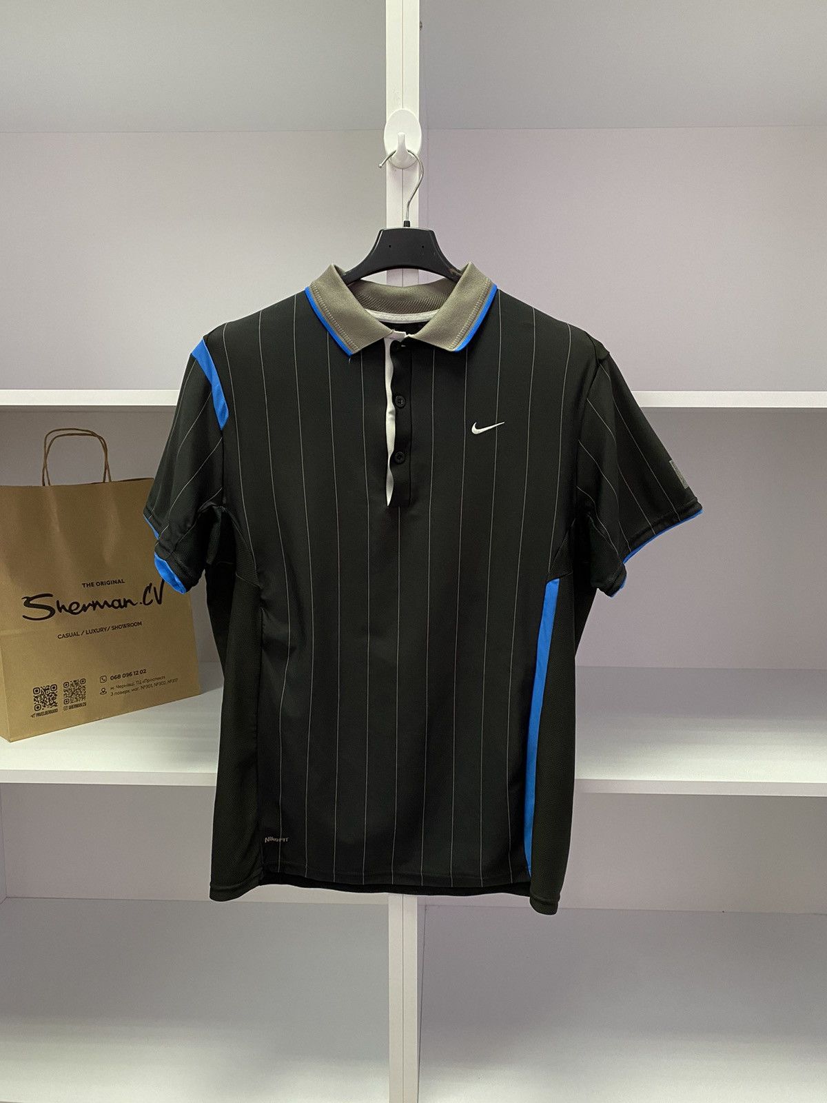 Nike × Vintage Vintage Nike Tennis Jersey Size US M / EU 48-50 / 2 - 2 Thumbnail