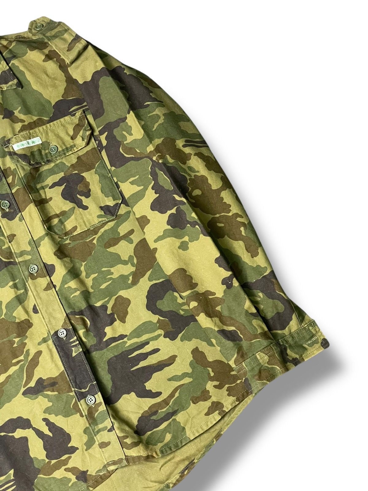 Japanese Brand × Vintage Even River Camouflage Double Packet Jacket (115) Size US M / EU 48-50 / 2 - 3 Thumbnail