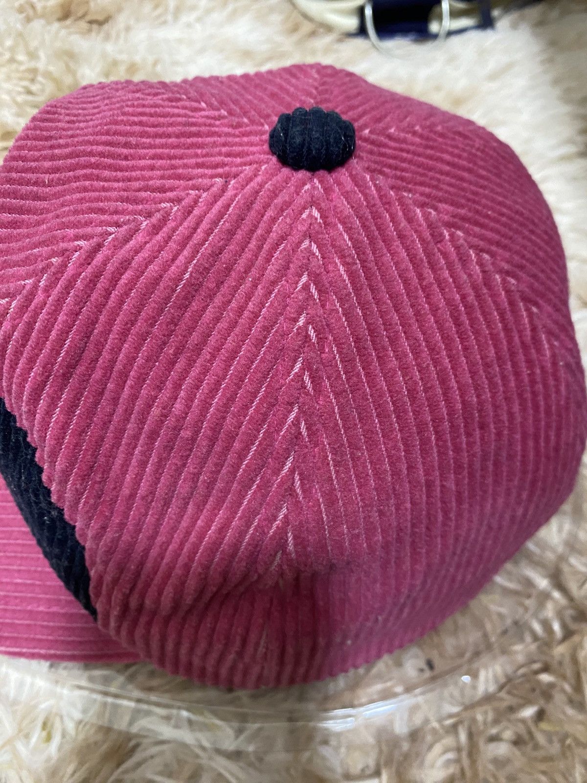 Yamaha Vintage 80s/90s Yamaha Racing Team Corduroy Cap – Size ONE SIZE - 2 Thumbnail