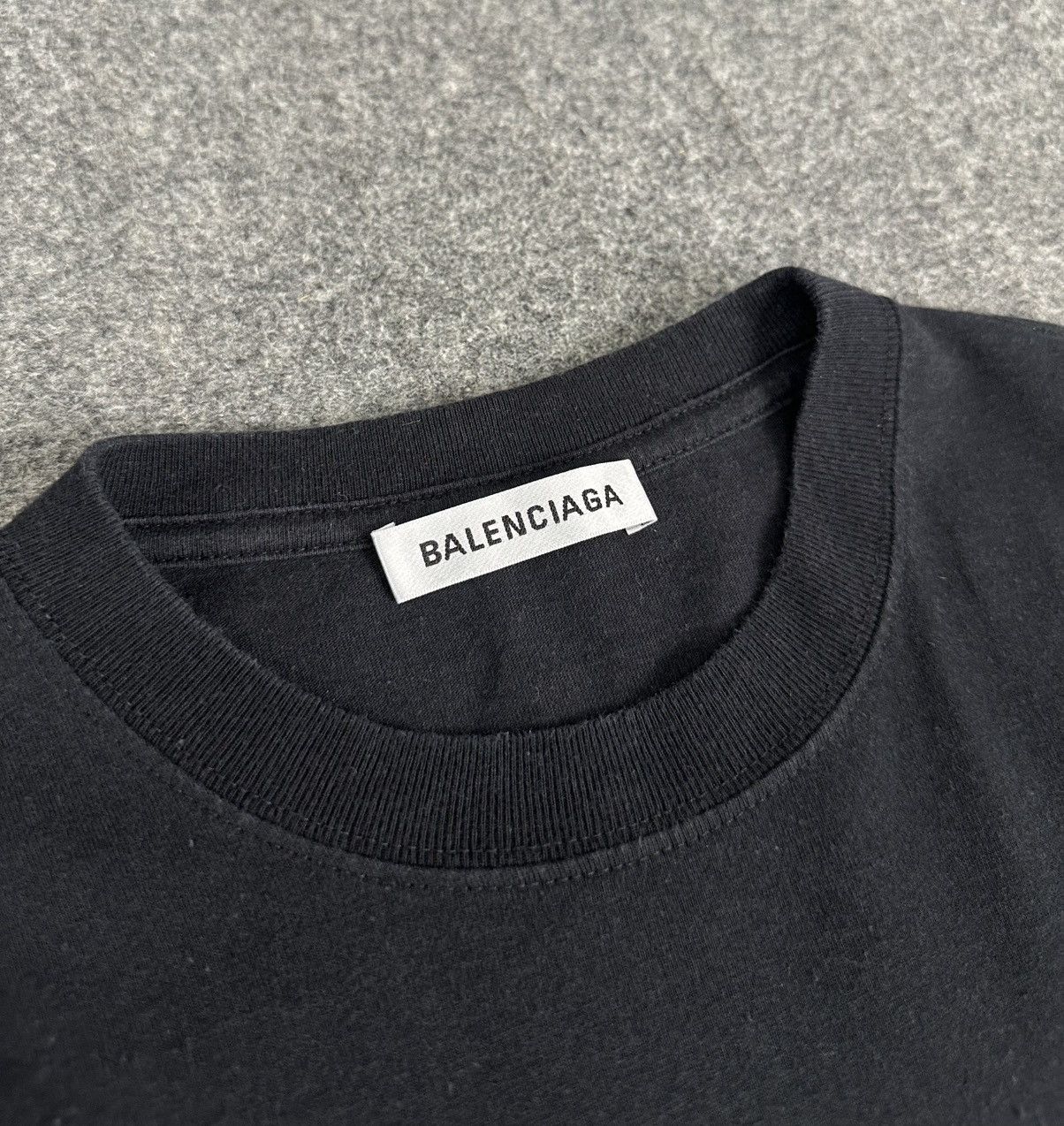Balenciaga Balenciaga - 2018 Interlocking BB Logo - Black Size US XS / EU 42 / 0 - 6 Thumbnail