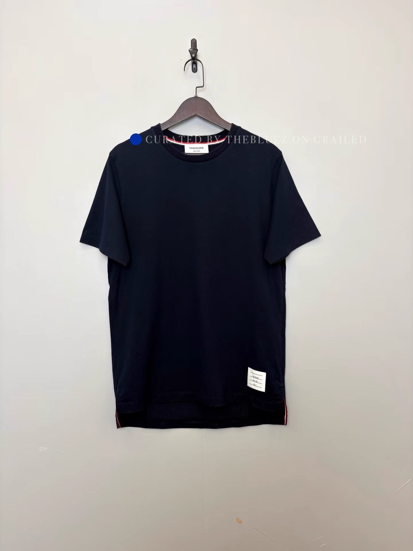 Thom Browne Loose Crew Neck Short Sleeve T-Shirt Size US L / EU 52-54 / 3 - 1 Preview