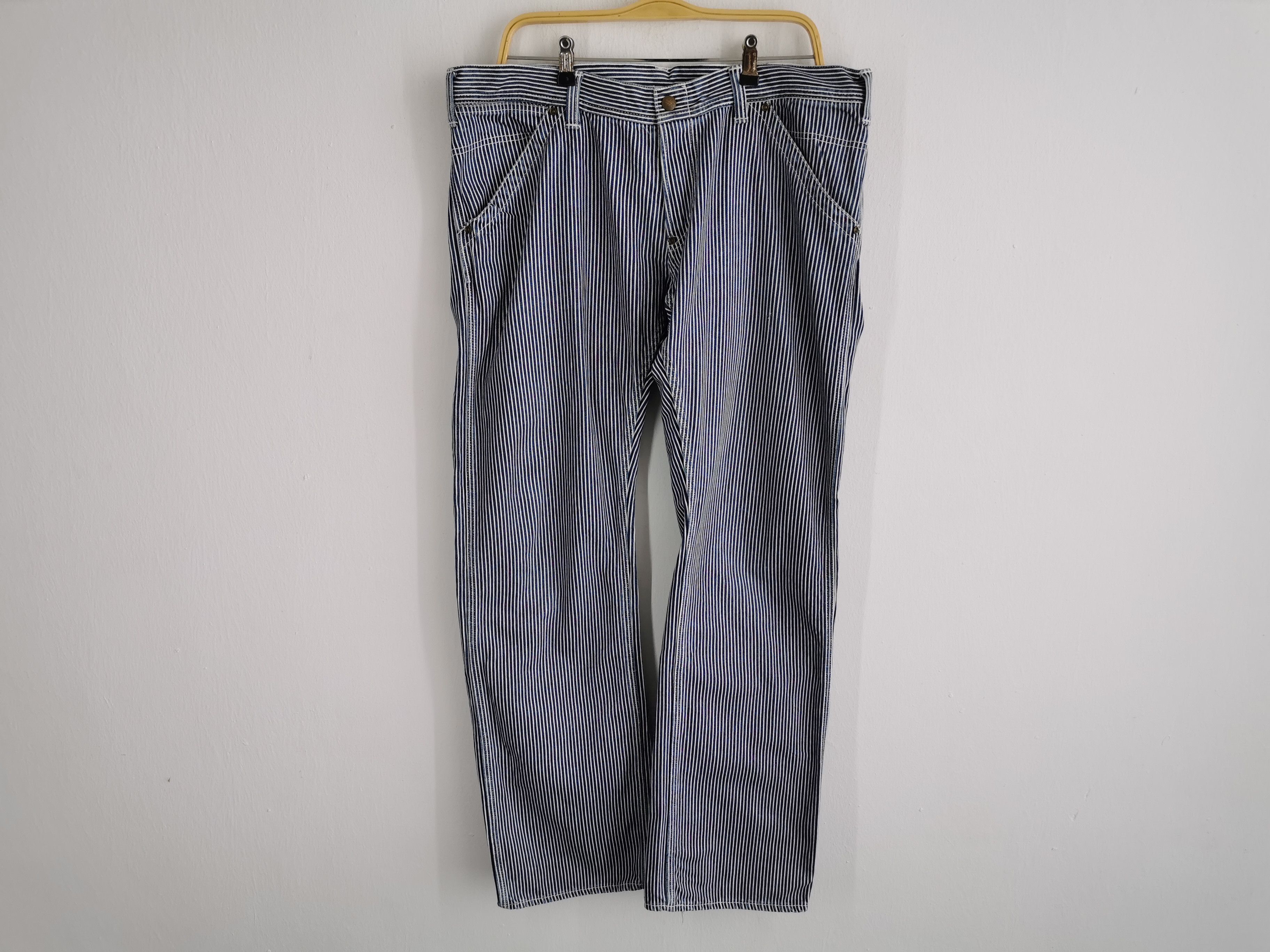 Vintage Blue Port Hickory Japenese Denim Made In Japan Size 38/36x33 Size US 38 / EU 54 - 1 Thumbnail