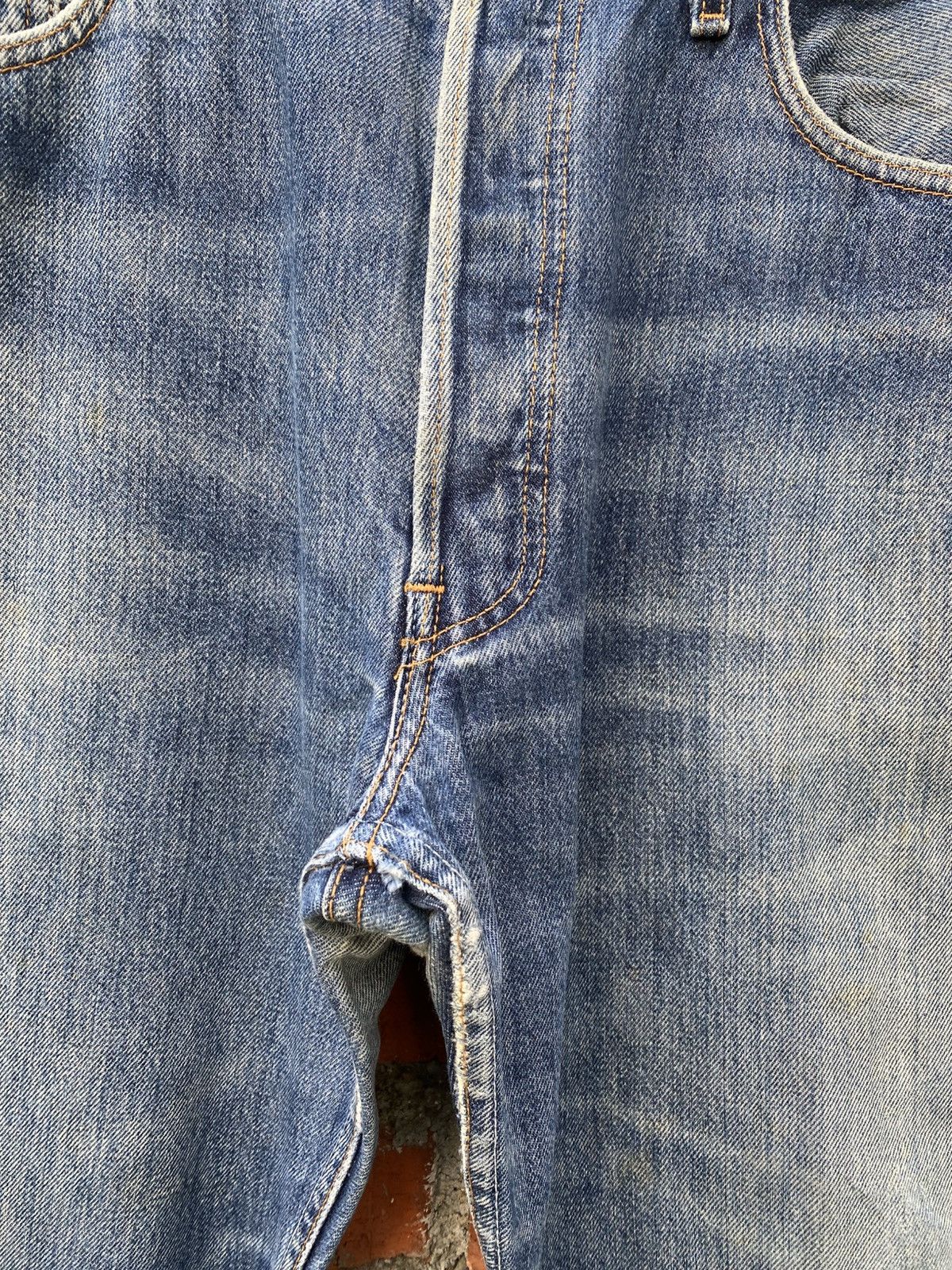 Levi's × Levi's Vintage Clothing × Vintage W35x29.5 Vintage levi's 501 made in USA distressed Size US 35 - 3 Thumbnail