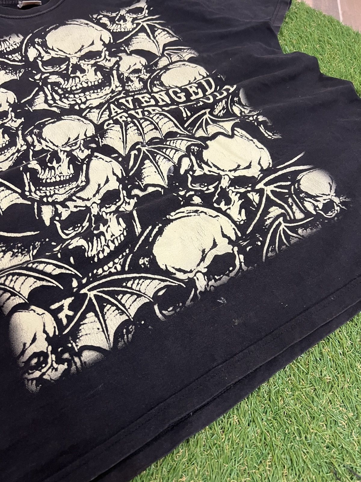 Band Tees Vintage Avenged Sevenfold Band T-shirt Y2K Size US XL / EU 56 / 4 - 6 Thumbnail