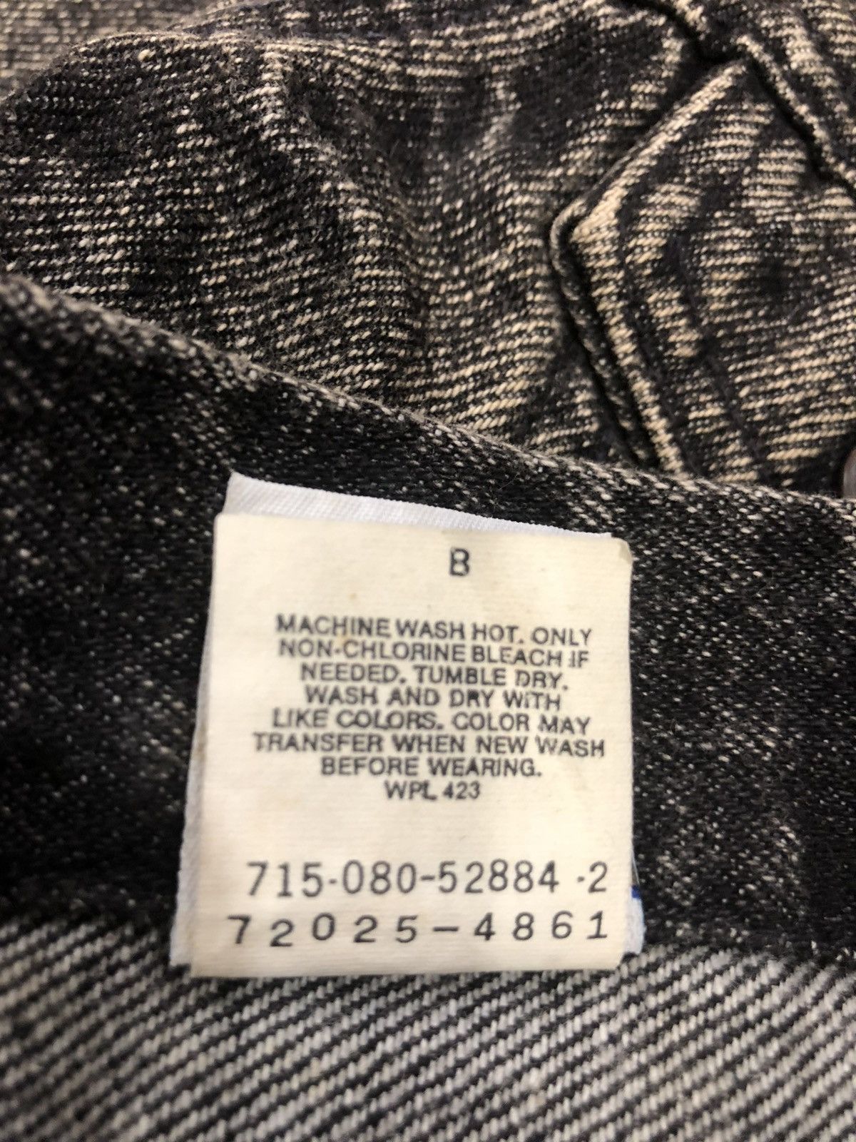 Levi's Little Levis Denim Jacket For Frame Collection Size US XXS / EU 40 - 17 Thumbnail