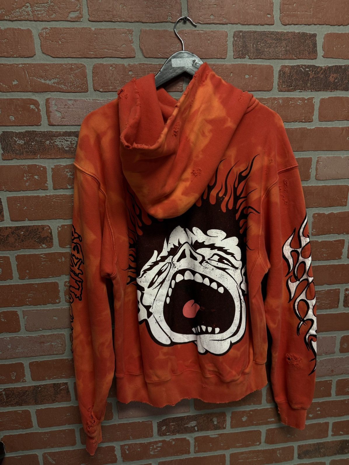 HELLSTAR Hellstar Lava Hoodie Size XS Red Brand New Size US XS / EU 42 / 0 - 3 Thumbnail
