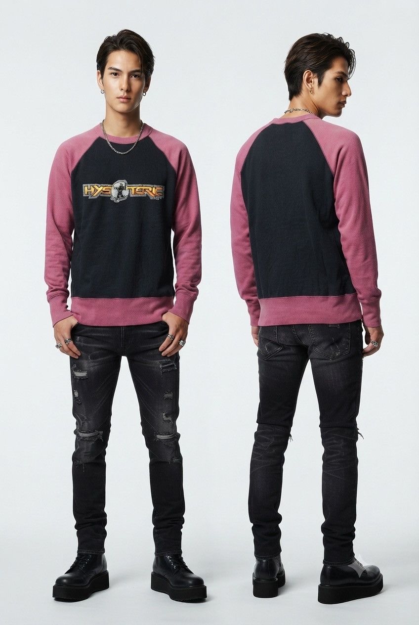 Hysteric Glamour Vintage Hysteric Glamour Naked Skater Spellout Wool Shirt Size S / US 4 / IT 40 - 2 Thumbnail