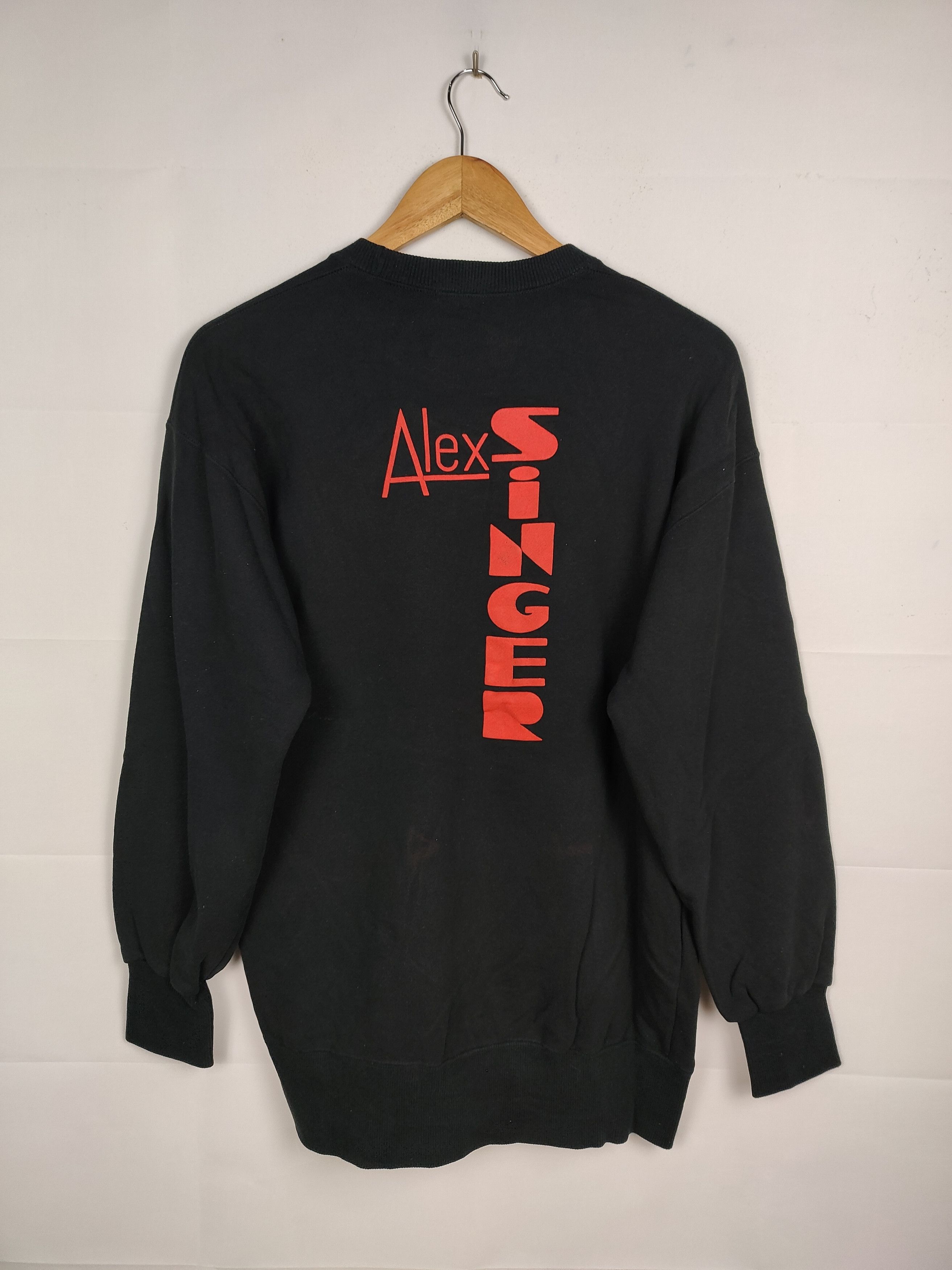 Comme des Garcons × Vintage Vintage 80s Comme des Garçons Alex Singer Sweatshirt Size US L / EU 52-54 / 3 - 1 Thumbnail