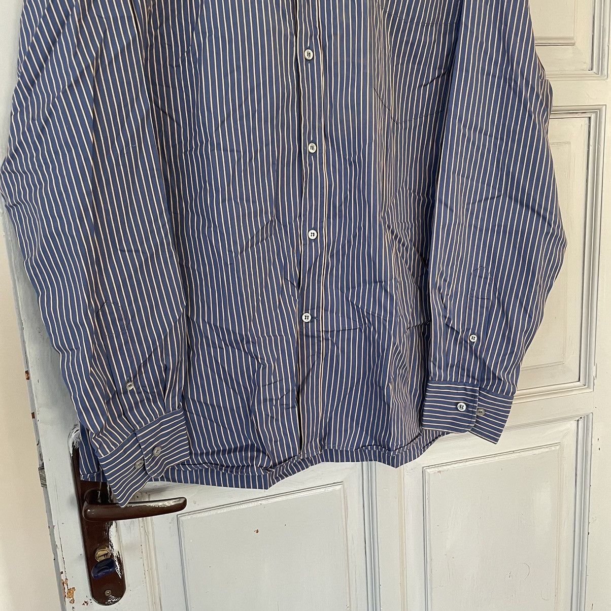 Designer × Paul & Shark Paul & Shark shirt button up white striped yachting Size US XL / EU 56 / 4 - 5 Thumbnail