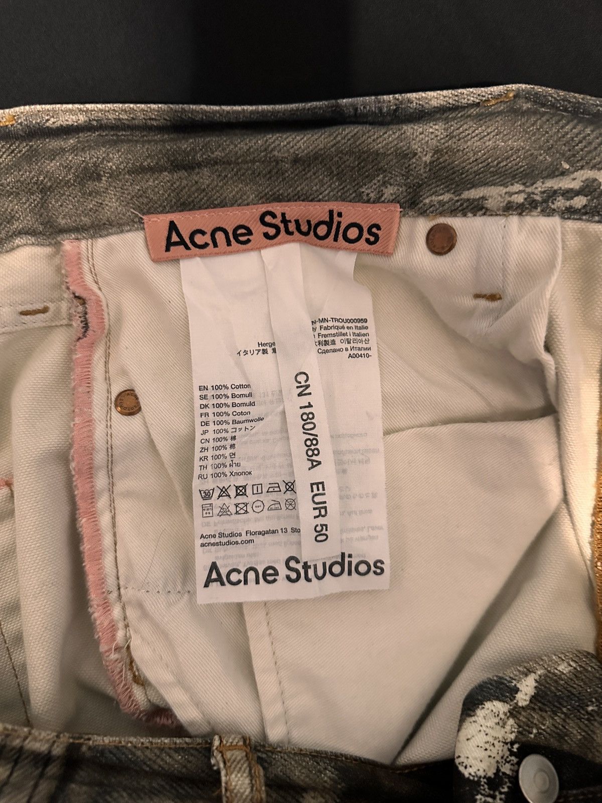 Acne Studios Acne Studios Loose fit trousers 1981 Size US 34 / EU 50 - 3 Thumbnail