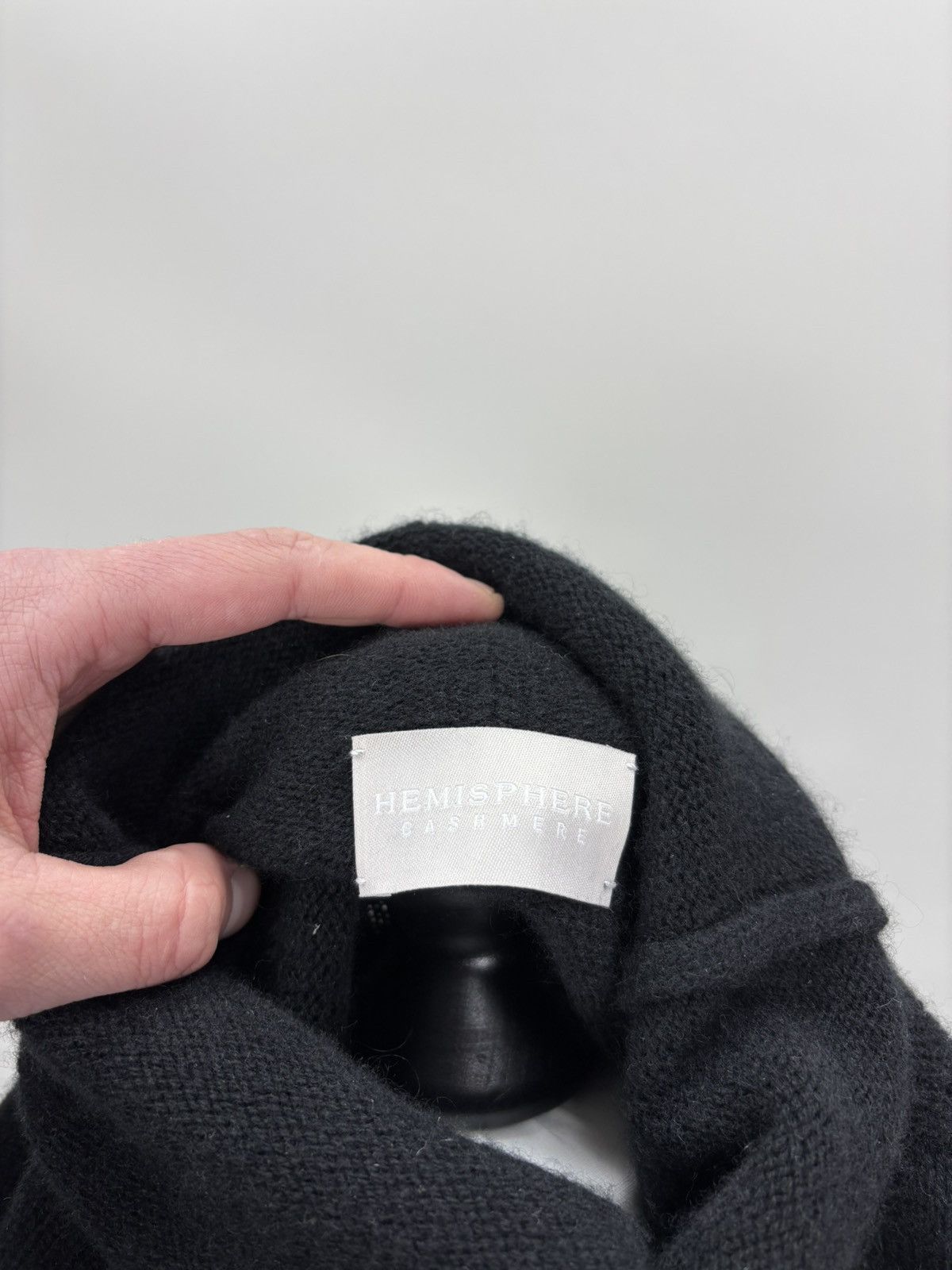 Other Womens sweater Hemisphere Cashmere Size 38 Color Black Size XS / US 0-2 / IT 36-38 - 10 Thumbnail