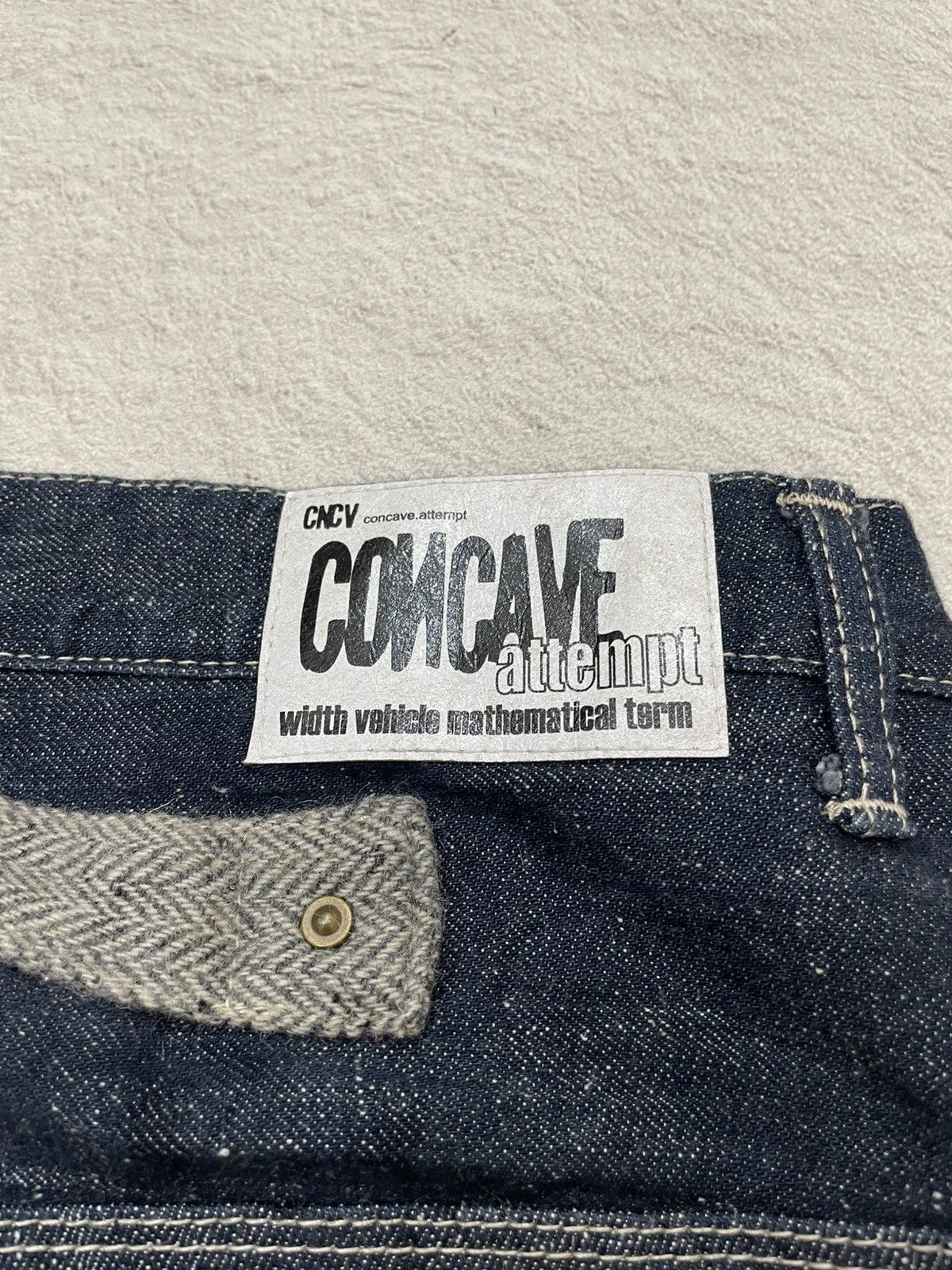 Kapital 2000s CNCV Raw Denim Carpenter Bondage Y2K Baggy Fit Size US 30 / EU 46 - 9 Thumbnail