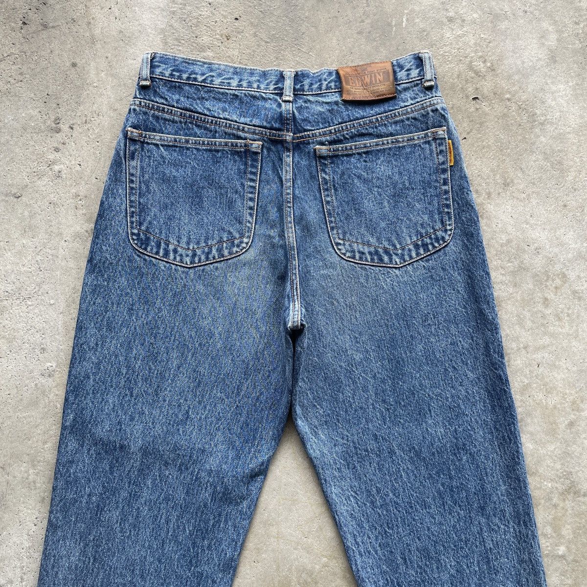 Edwin 90s Vintage Edwin Released Hem Distressed Jeans Pants Denim Size US 30 / EU 46 - 11 Thumbnail