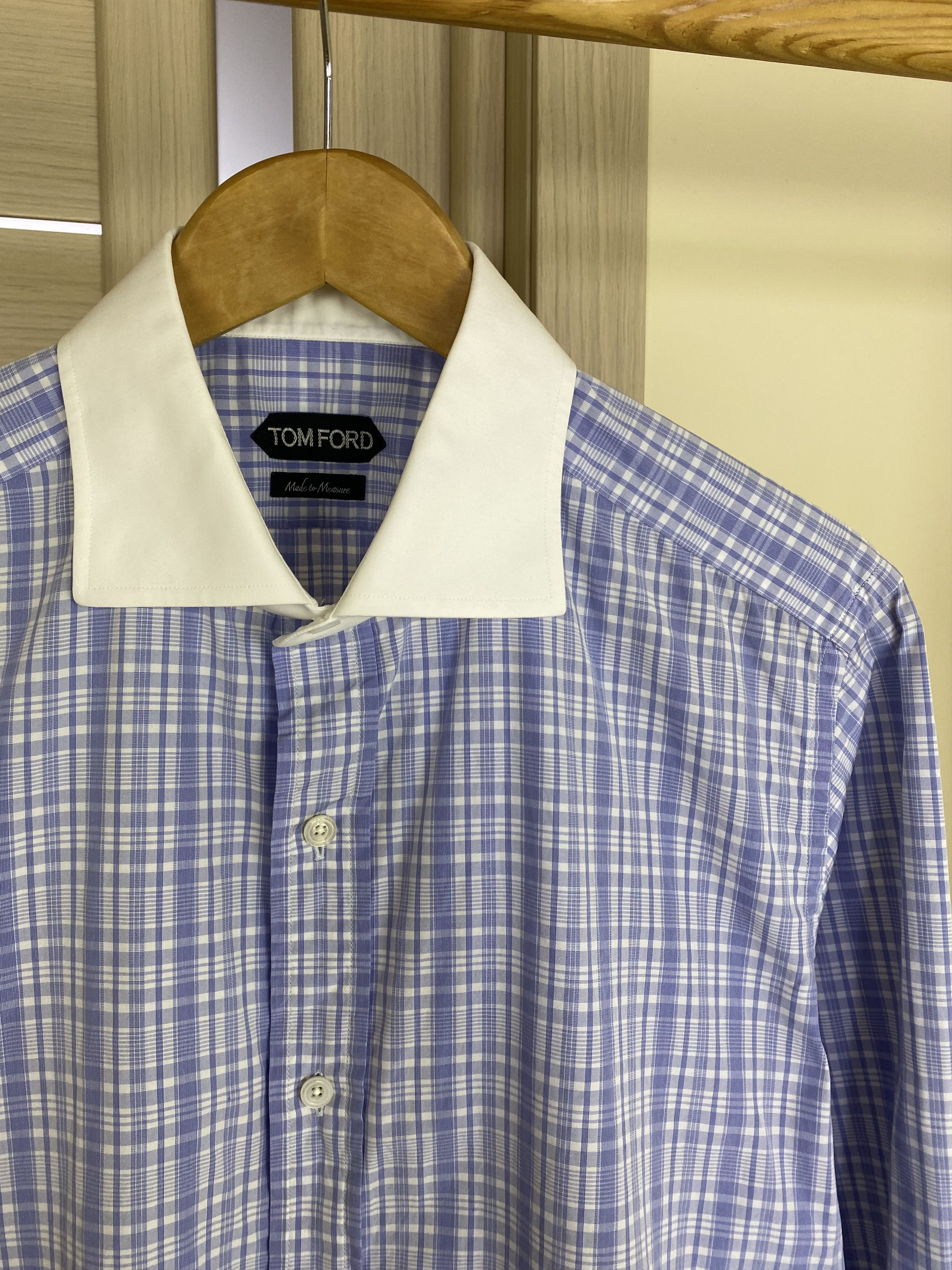 Tom Ford Rare Tom Ford checkered classic camicia shirt size M-L Size US M / EU 48-50 / 2 - 7 Thumbnail