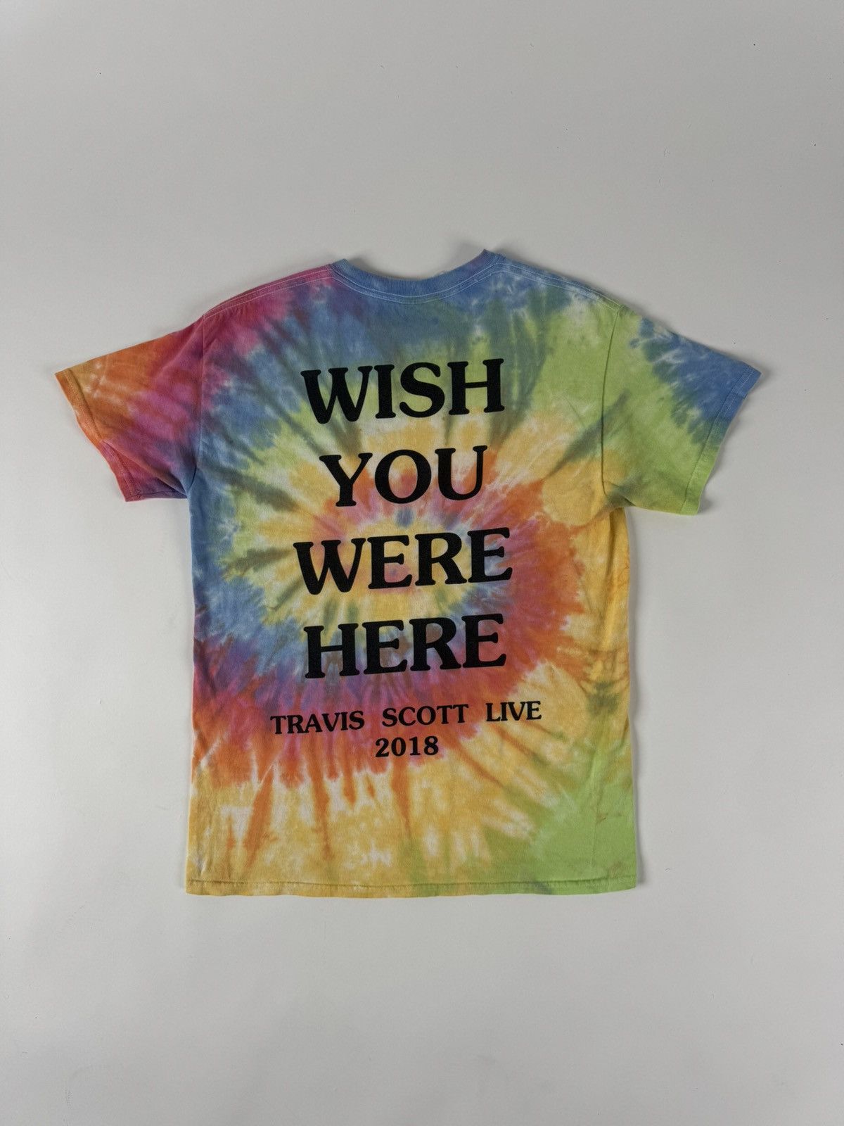 Travis Scott Travis Scott Astroworld Wish You Were Here Tie Dye Size US M / EU 48-50 / 2 - 2 Thumbnail