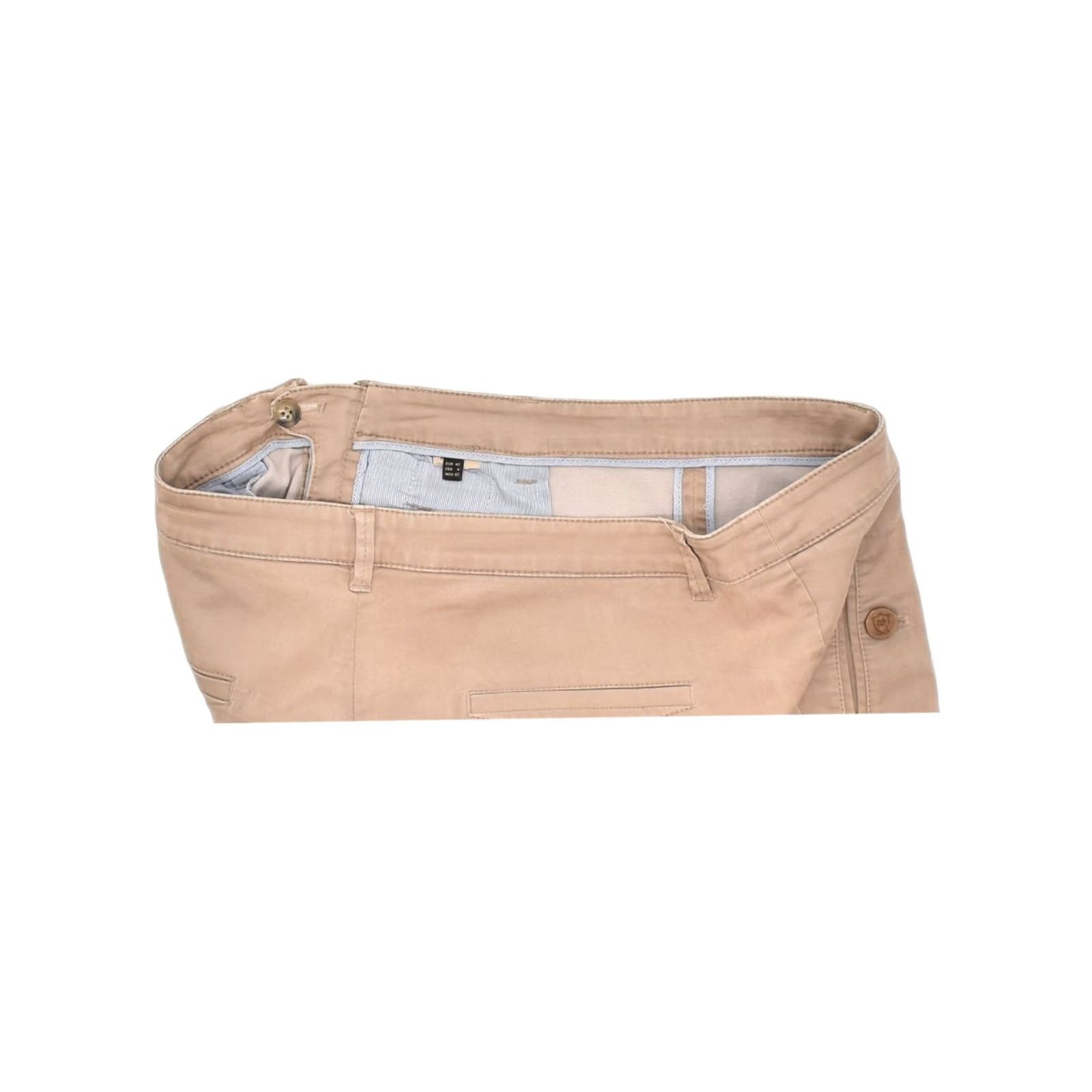 Massimo Dutti MASSIMO DUTTI Womens Skinny Casual Trousers EU 40 Medium W32 L30 Beige Size 32" / US 10 / IT 46 - 3 Thumbnail