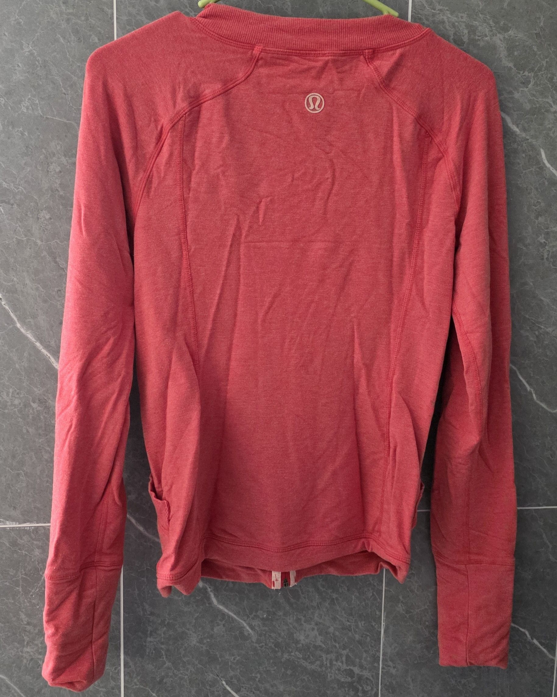 Lululemon Lululemon Jacket Heather Red Jacket PTP 17" Approx M 8 Size M / US 6-8 / IT 42-44 - 2 Thumbnail