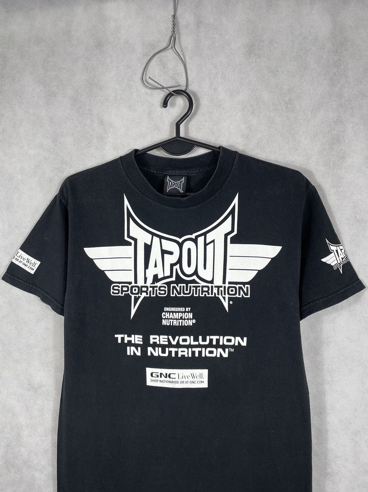 Tapout × Vintage Black vintage y2k t-shirt tee Tapout opium affliction Grunge Size US S / EU 44-46 / 1 - 5 Thumbnail