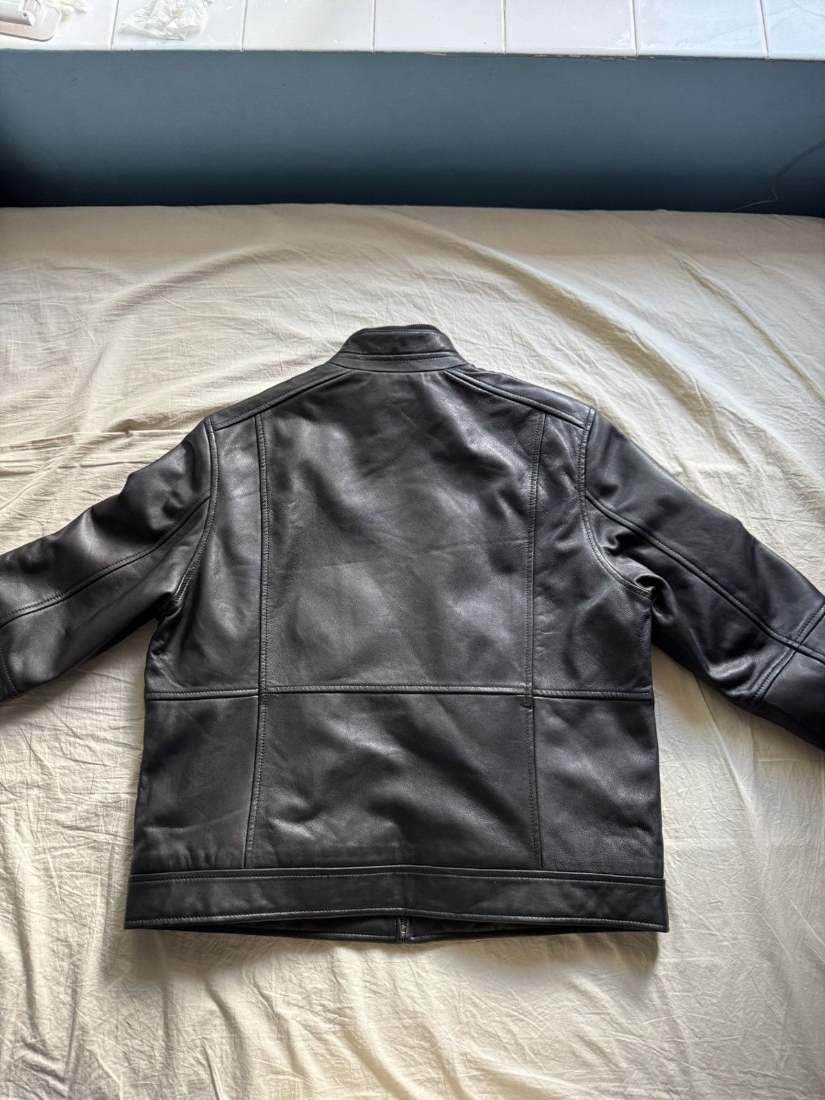 Peter Manning Lambskin Leather Jacket Size US M / EU 48-50 / 2 - 11 Thumbnail