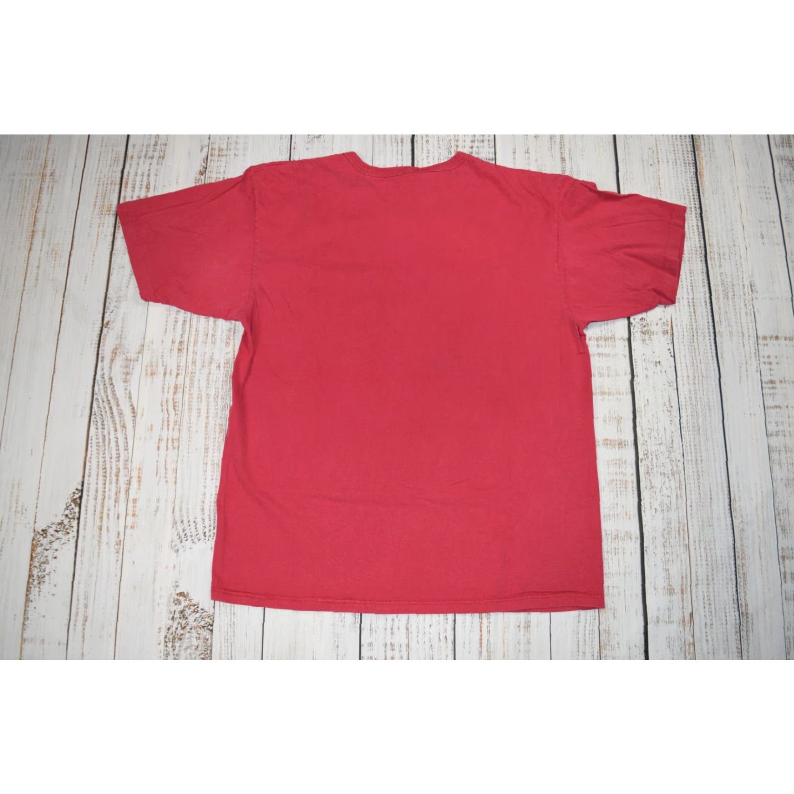 Champion VINTAGE Champion USA Red Shirt T-Shirt Men's Regular Fit L 90s Concert Graphic None Mens Size US L / EU 52-54 / 3 - 7 Thumbnail