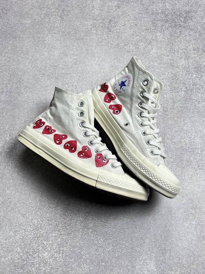 Comme des Garcons Vintage CDG Converse Comme Des Garcons Chuck Taylor Sneakers Size US 7 / EU 40 - 3 Thumbnail
