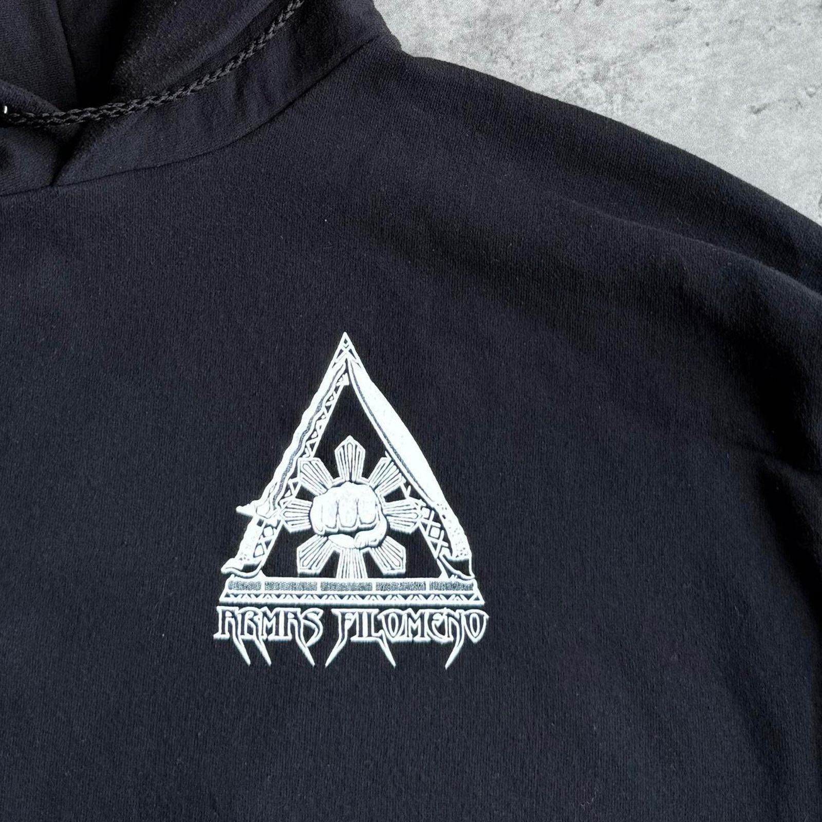 Affliction × UFC × Vintage Vintage Y2K MMA Affliction Style Grunge Opium Graphic Hoodie Size US L / EU 52-54 / 3 - 3 Thumbnail
