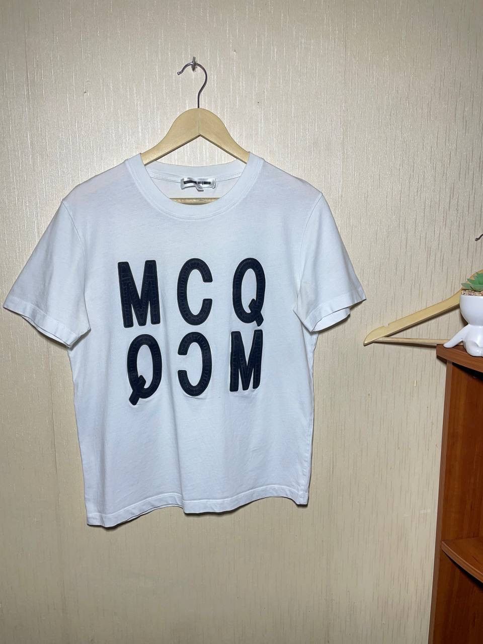 Alexander McQueen × MCQ × Vintage Alexander McQueen MCQ Printed Vintage T Shirt Size US M / EU 48-50 / 2 - 1 Thumbnail