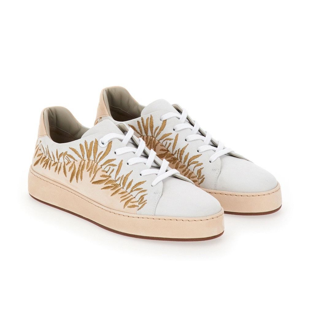 image of Loro Piana O1Srvl11E0424 Sneakers In White, Women's (Size 9)