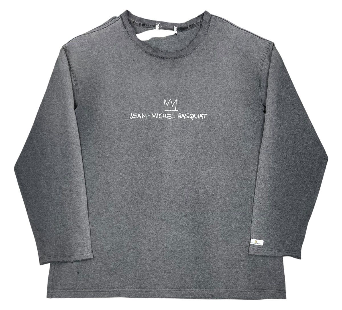 Jean-Michel Basquiat Vintage Distressed Jean Michel Basquiat “evil thoughts” Tee Size US L / EU 52-54 / 3 - 2 Thumbnail