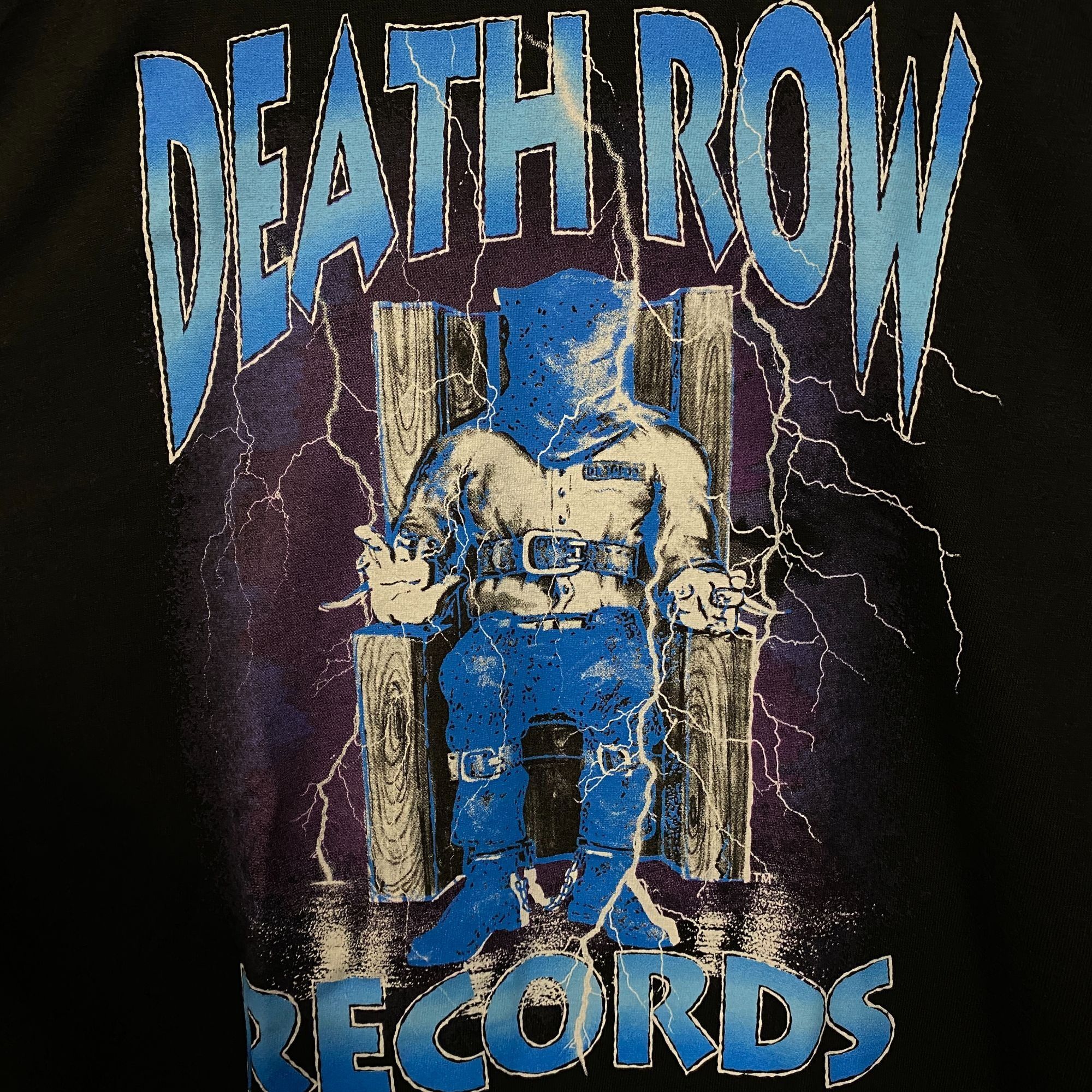 Death Row Records Death Row Records Electric Chair T-Shirt size Large Size US L / EU 52-54 / 3 - 2 Thumbnail