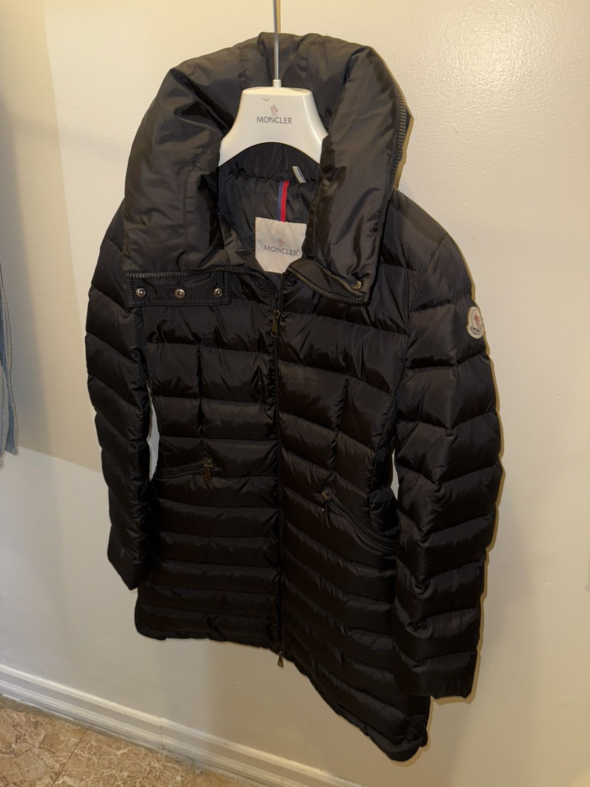 Moncler Moncler Gie Hooded Long Down Jacket Black Size XS / US 0-2 / IT 36-38 - 1 Thumbnail
